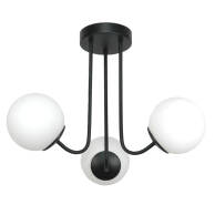 LAMPA WISZĄCA SUFITOWA ŻYRANDOL LED DO SYPIALNI KUBE BIAŁE NOWOCZESNA 3xE14 15-192 GOSTI