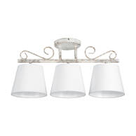 LAMPA SUFITOWA ŻYRANDOL RETRO VINTAGE NAD STÓŁ DO WNĘTRZ KLASYCZNYCH 3xE27 METTE 9-892/B2