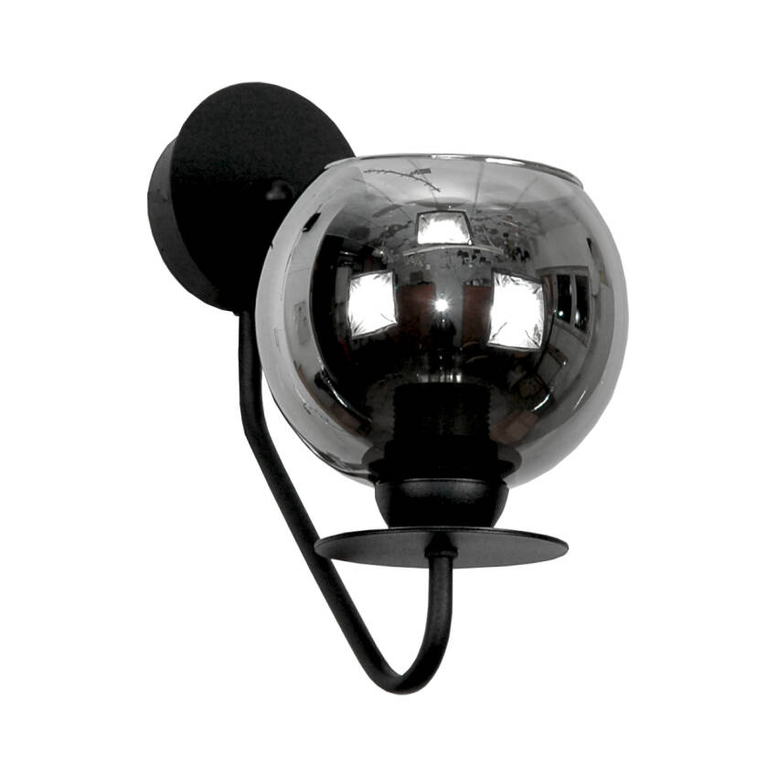 KINKIET DO ŁAZIENKI ŚCIENNY NAD LUSTRO BIAŁY KLOSZ NOWOCZESNY LED 1xE27 15-243 LUPIA