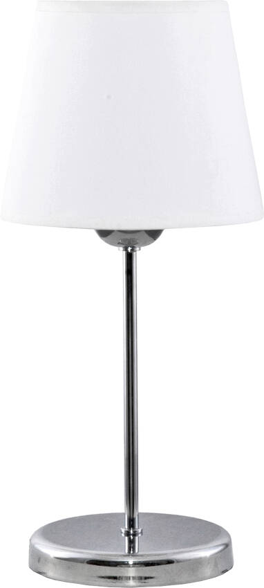 Lampa stołowa chromowana BRIGIT BIANCO 11-236