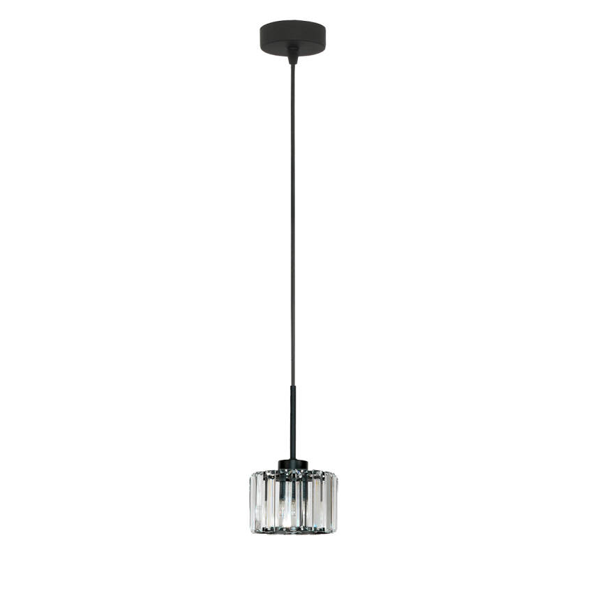 LAMPA WISZĄCA SUFITOWA ZWIS LED KRYSZTAŁOWY KLOSZ GLAMOUR NOWOCZESNA 1xE27 OMENA 14-955