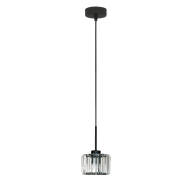 LAMPA WISZĄCA SUFITOWA ZWIS LED KRYSZTAŁOWY KLOSZ GLAMOUR NOWOCZESNA 1xE27 OMENA 14-955