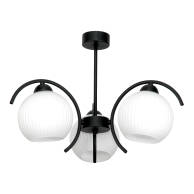 LAMPA WISZĄCA SUFITOWA ŻYRANDOL DO SYPIALNI KLOSZ BIAŁY LED 3xE27 15-332 DANI