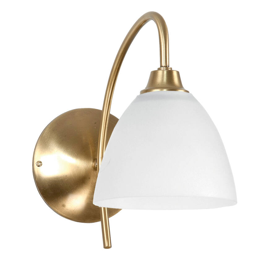 KINKIET ŚCIENNY ŁAZIENKOWY LED NAD LUSTRO GLAMOUR ZŁOTY 1xE27 LISA 14-663