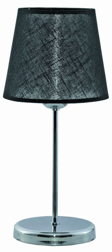 Lampa stołowa chromowana BRIGIT NEGRO 11-246
