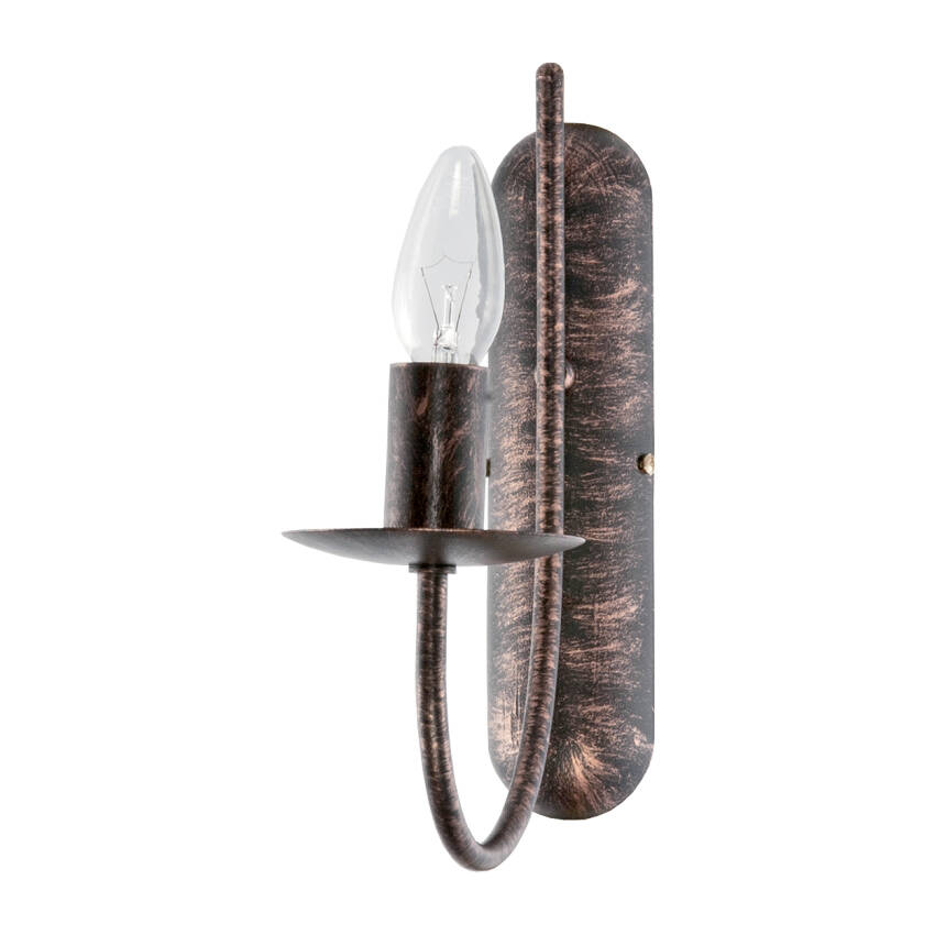 KINKIET ŚCIENNY ŁAZIENKOWY NAD LUSTRO LED RETRO VINTAGE 1xE14 LUMEN OLD 713