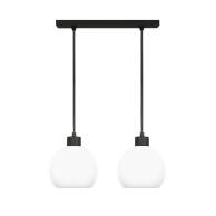 LAMPA WISZĄCA LISTWA ZWIS ŻYRANDOL NAD STÓŁ LOFT BIAŁE KULE 1xE27 KATARA 14-178