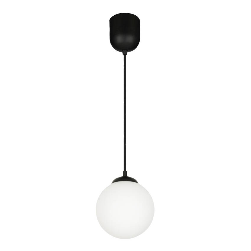 LAMPA WISZĄCA SUFITOWA ZWIS ŻYRANDOL DO SALONU LOFT BIAŁE KULE 1xE14 BRONX 13-765